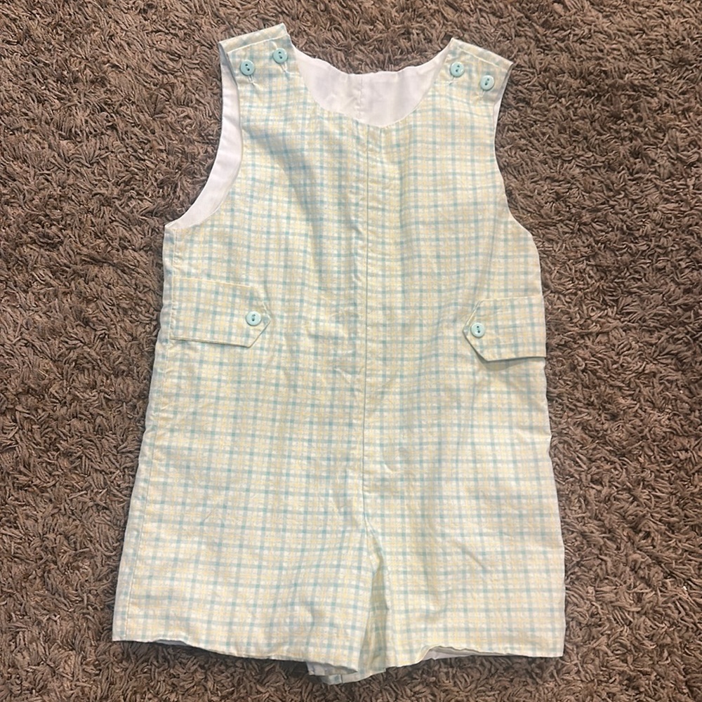 Preppy boys shortall